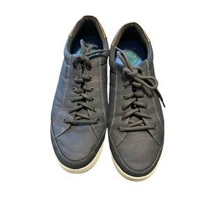 Nunn Bush Mens Navy Blue Casual Lace Up Shoes Size 14M